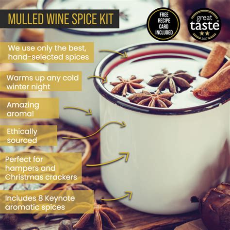 Mulled Wine | Gluhwein | Glogg | Authentic Spice by Spice Kitchen UK | Spice Kitchen