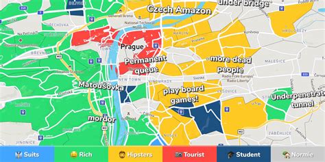 Prague Neighborhood Map