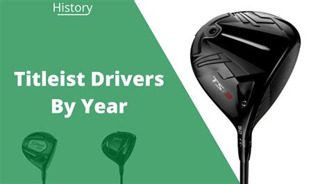 Titleist Drivers by Year: Almost 40 Years of History