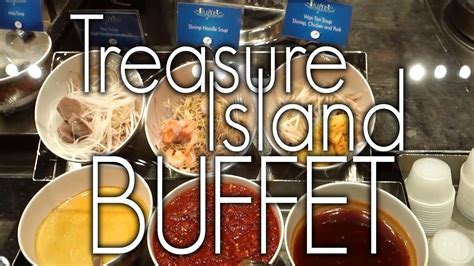 Treasure Island Las Vegas Buffet Champagne Brunch Full Tour | Vegas ...