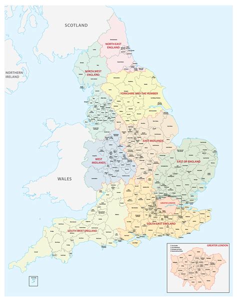 England Maps & Facts - World Atlas