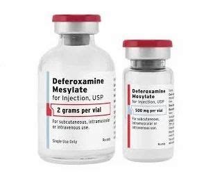 Deferoxamine Mesylate Injection at best price in New Delhi by Clarion ...