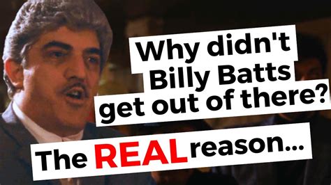 Why Didn't Billy Batts Run? | Goodfellas Explained - YouTube