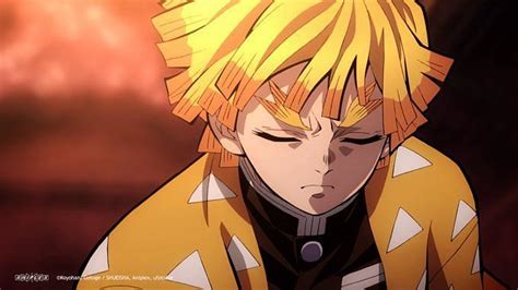 Why does Zenitsu have Yellow hair in Demon Slayer?