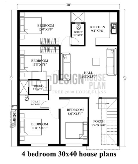 30 40 House Plans - Thiết kế nhà 30x40 đẹp và hiện đại để tạo không gian sống tiện nghi nhất ...