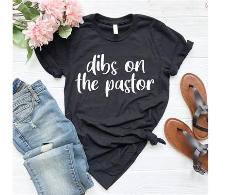 Pastors Wife Shirt, Pastors Wife Gift, Preachers Wife, Christian Shirt, Faith Shirt Dibs on the ...