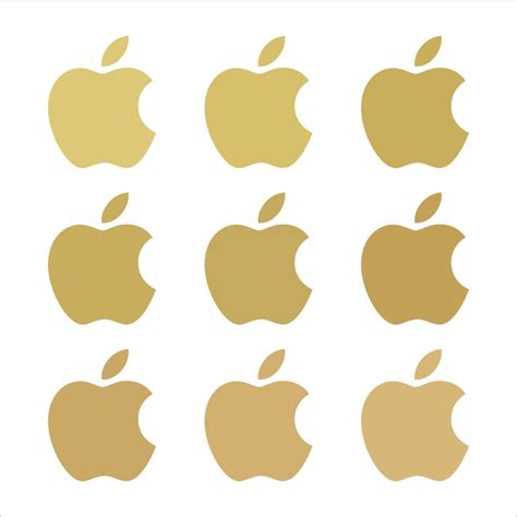 Small Apple Logo Vinyl Decals Set of 9 Small Stickers for Car Phone ...