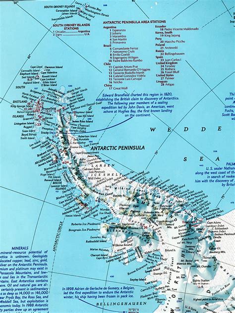 Antarctic Peninsula Map - Antarctica • mappery | Antarctica travel, Antarctica, Antarctica cruise