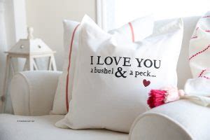 Bushel and A Peck Pillow - The Idea Room