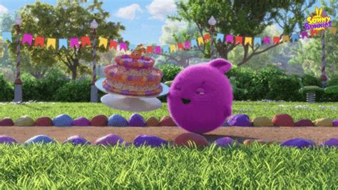 Birthday Cake Oops GIF by Sunny Bunnies - Find & Share on GIPHY