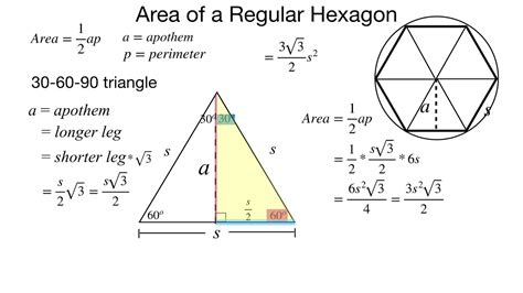 Surface Area of a Right Regular Hexagonal Prism - YouTube