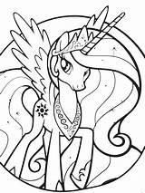 Wonderful Princess Celestia sketch template