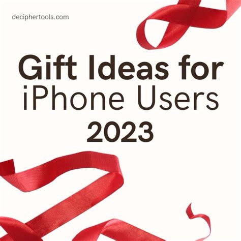 My Favorite Gift Ideas for iPhone Users 2023