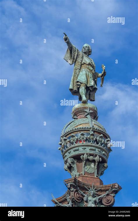 Christopher Columbus statue Stock Photo - Alamy