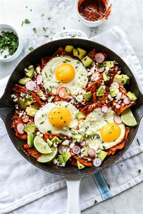 How to Make THE BEST Chilaquiles with Eggs | foodiecrush.com