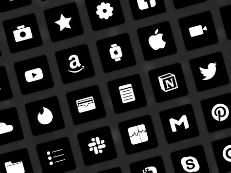 Minimal Black Icons Pack by Albin Johansson on Dribbble