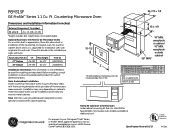 GE PEM31SFSS Manual