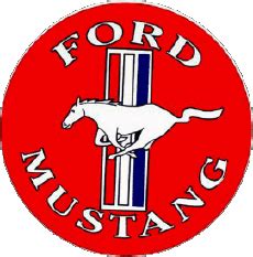 Transport Wagen Ford Mustang Logo : Gif Service