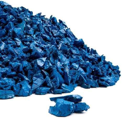 Blue Rubber Mulch for Playgrounds - RubberMulch.com