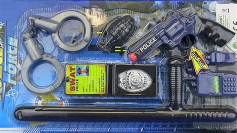 Toys for kids !Toy Gun Police set Video for kids - YouTube