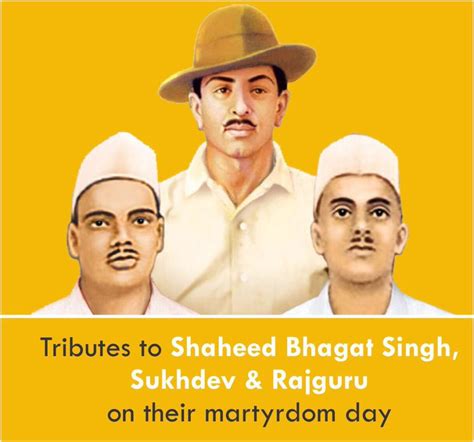 Shaheed Bhagat Singh, Sukhdev and Rajguru remember the sacrifice