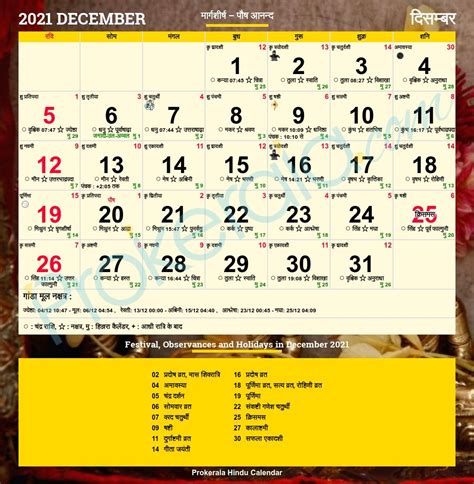 Kalnirnay Calendar 2023 - Printable Word Calendar