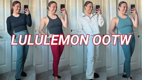 VLOGMAS DAY 3 | Lululemon Outfits of the Week - YouTube