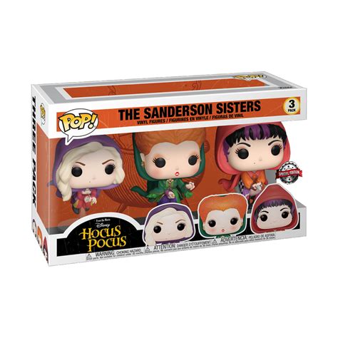 Hocus Pocus Funko Pop! – Flying Sanderson Sisters 3-Pack (Special Edition) – Get Ready Comics