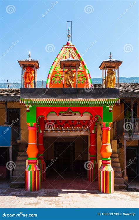 Raghunath Temple in Kullu, India Stock Image - Image of outdoor, summer ...