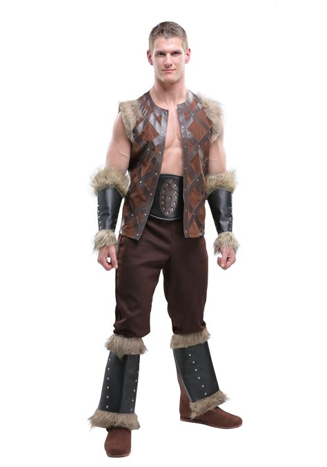 Viking Barbarian Costume for Men