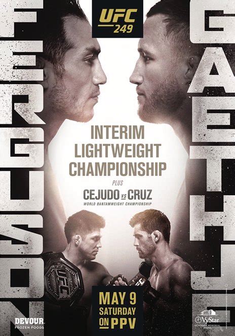 UFC 249: Ferguson vs Gaethje Fight Card - The Sports Daily