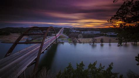 Austin 360 Bridge stock image. Image of lake, drive, bridge - 1210601