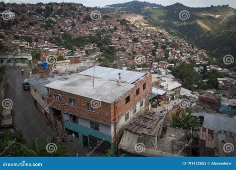 Caracas, Miranda State / Venezuela 04-06-2012 :Amazing View of Slum in ...