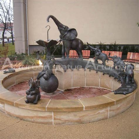 Outdoor Elephant Fountain, Elephant garden fountain