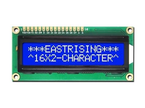 DISPLAY LCD ARDUINO-RASPBERRY LCD1602 BACKLIGHT AZUL 16X2 ⋆ Starware