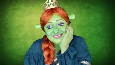 Princess Fiona | Shrek Makeup Tutorial - YouTube