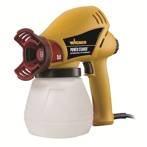 Wagner Power Stainer Electric Handheld Airless Paint Sprayer in the Airless Paint Sprayers ...