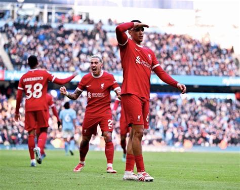 EPL: Alexander-Arnold's equaliser earns Liverpool draw at Man City