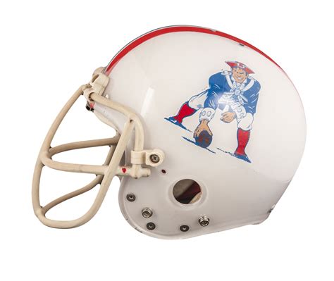 Lot Detail - 1980s New England Patriots Game Clear Shell Helmet