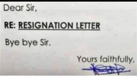 Check out the Funny Resignation Letter : r/Hindi_Meme_world