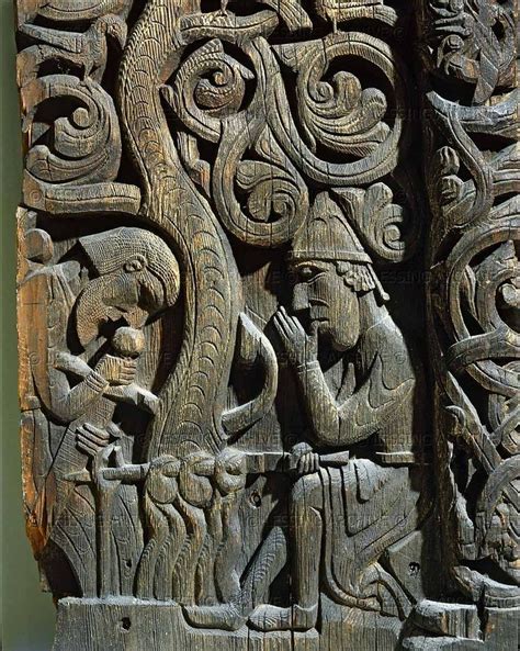 Norse Wood Carving | The legend of Sigurd (Siegfried) from the Edda ...