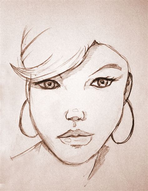 Random Face Drawing by Exiled-Pariah on DeviantArt