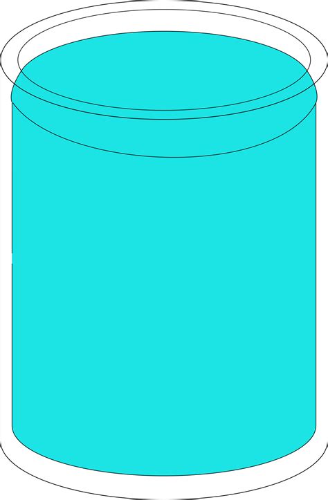 Clipart - Glass of water