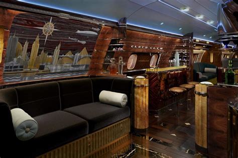 The Hollywood Airship - A $80 million bespoke jet with Art Deco interiors inspired by the ...