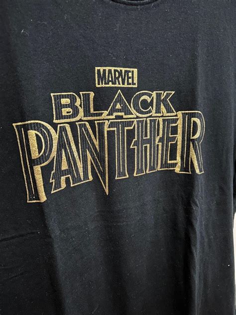 MARVEL BLACK PANTHER TSHIRT, Men's Fashion, Tops & Sets, Tshirts & Polo ...