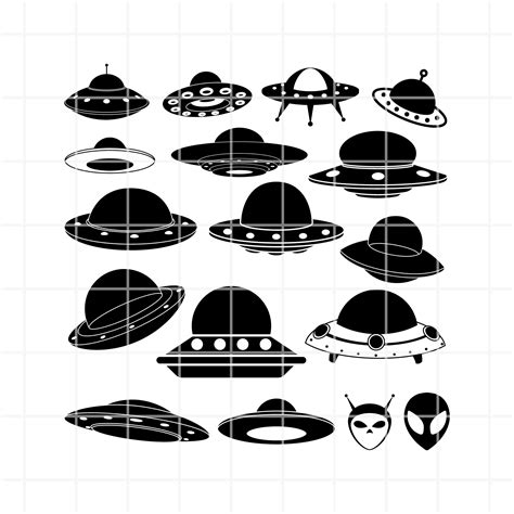 UFO SVG. Ufo Png. Ufo Clipart. Ufo Cut File. Ufo Cricut. Ufo Citting ...