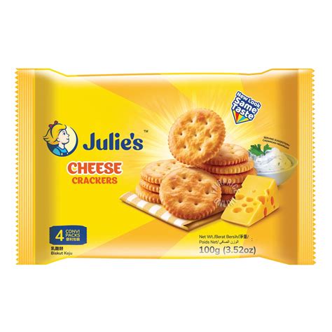 Julie's Cheese Crackers (100g) | Shopee Malaysia