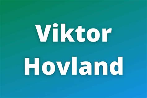 Viktor Hovland: Net Worth, Girlfriend and Golf Earnings (2023) - Work With Joshua