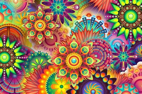 Mandalas Colorful Abstract - Free illustrations on Pixabay