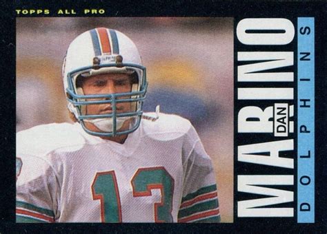 1985 Topps Dan Marino #314 Football - VCP Price Guide